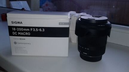 Объектив Sigma 18-200mm для фотокамер Nikon