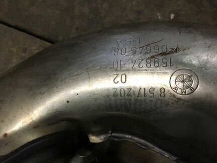 Патрубок мочивины X5 F15 X6 F16 M50dX