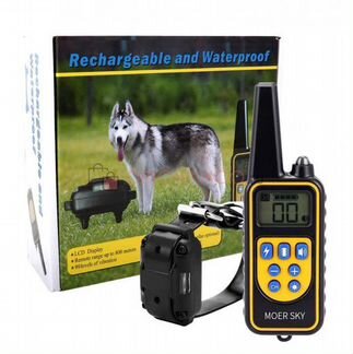 Oшейник электронный для собак Rechargeable And Wat