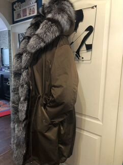 Парка с мехом лисы Fox 56/58