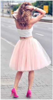 Новая юбка-пачка из фатина