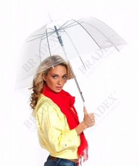 Зонт Прозрачный новый трость