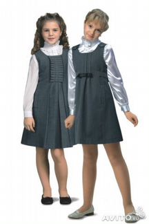 Серая форма на 1-4 класс