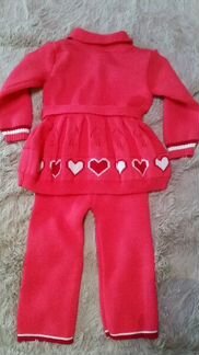Теплый комплект на 4-5 лет