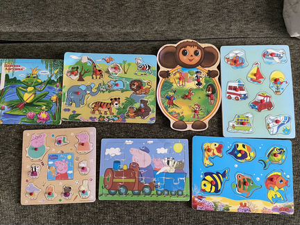 Деревянные пазлы