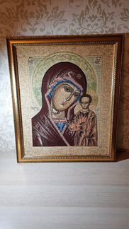 Икона гобелен 