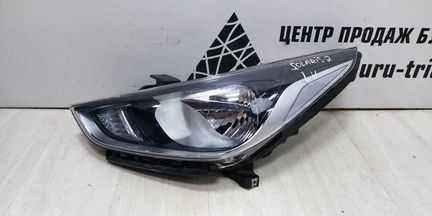 Фара левая Хундай Солярис 2 Hyundai Solaris 2