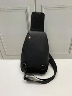 Новая мужская плечевая сумка Bottega Veneta черная