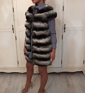 Жилет шиншилла