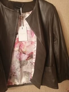 Женская кожаная куртка (короткая)