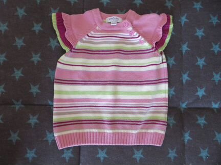 Новый боди Sela р.80+жилетка Playtoday р.80