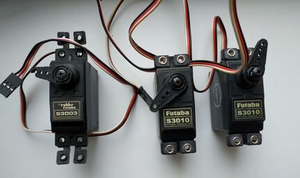 Серво Futaba и др. детали для авиамоделей