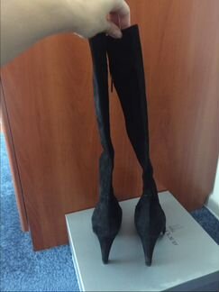 Замшевые сапоги Mary Claudy