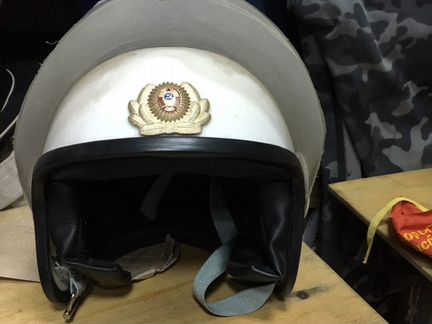 Экскортный шлем Гаи СССР