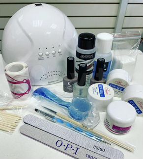 Набор для наращивания ногтей и гель лака