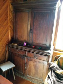 Антикварный буфет и комод 19 век