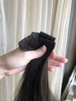 Искусственные волосы на заколках