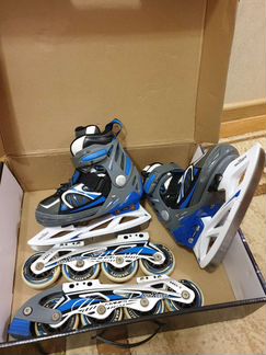 Коньки детские раздвижные 31-34 для мальчика