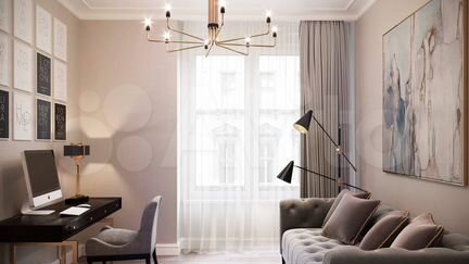 2-к квартира, 83.6 м², 28/51 эт.