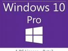 Лицензионный ключ Windows 10 Pro 64/32 bit объявление продам