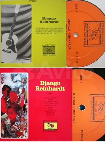 Django Reinhardt 1967 69 Gypsy Jazz Swing Usa Nm Kupit V Moskve Hobbi I Otdyh Avito