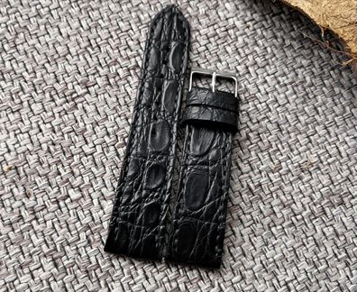 Ремешок из кожи крокодила 22/20 от haymar