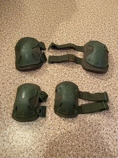 Наколенники + налокотники X-swat (Olive) с замком