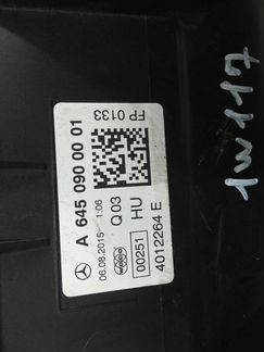 Корпус воздушного фильтра Mercedes 651 двигатель