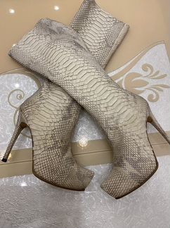 Сапоги из питона 38 размер