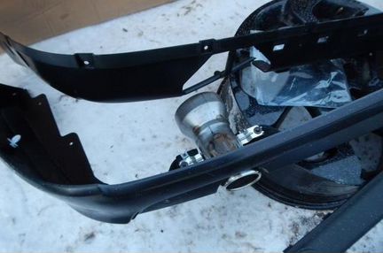 Обвес аэродинамический Aveo T300 Авео Т300 седан