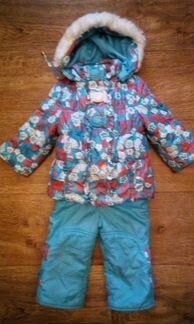Зимний комбинезон для девочки
