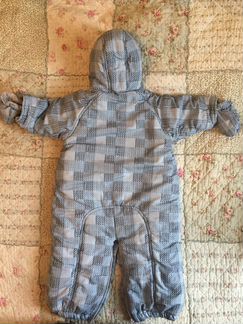 Комбинезон трансформер mothercare, 6-9/ шапка