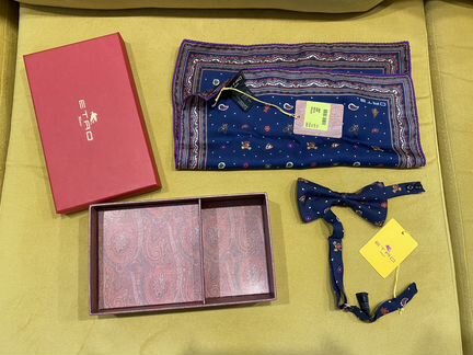 Бабочка и платок Etro, оригинал