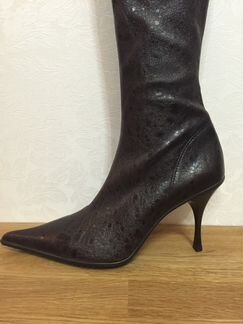 Nila&Nila р37 38 39 новые сапоги стрейч G099