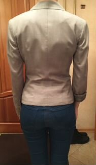 Серый классический пиджак Bovona