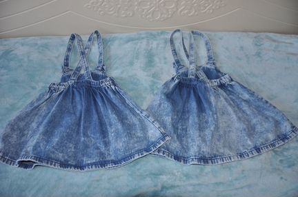 Сарафан джинсовый Next (110 см) (4-5 лет)