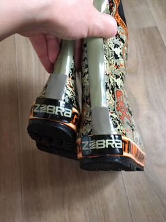 Сапоги резиновые Zebra