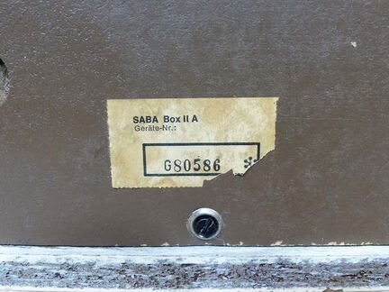 Saba Box II A arar колонки