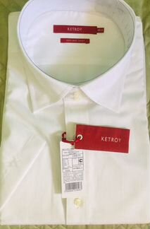 Xxxxl сорочка мужская ketroy размер 47 Испания