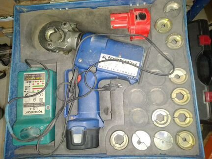 Пресс клещи электрогидравлические Klauke