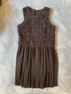 Платье коктейльное чёрное