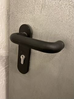 Дверь двухстворчатая металлическая