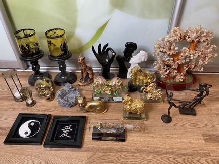 Статуэтки Боги из Бронзы фен-шуй подарки талисманы