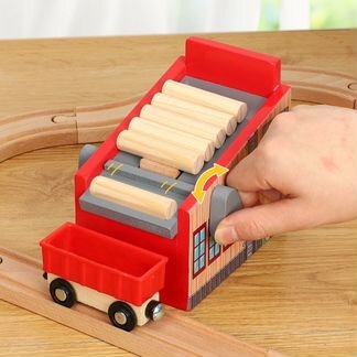 Лесозаготовка для деревянной дороги IKEA, brio