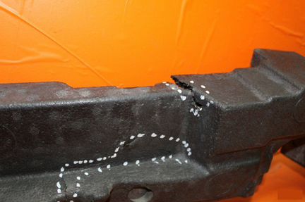 Абсорбер бампера передний Toyota Camry 7 XV50