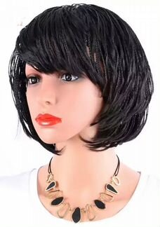 Парик Elegant Hair Япония каштан/бордо с косичками