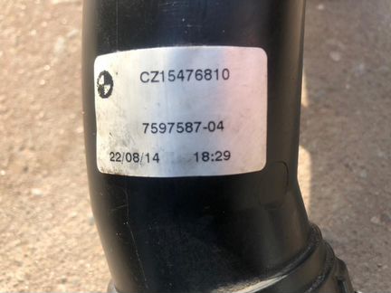 Bmw f20 116 патрубок интеркулера