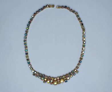 Чешская бижутерия колье