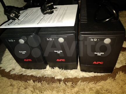 Ибп APC BX650LI-GR Back-UPS 650VA