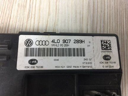 Блок управления систем комфорта Audi Q7 4L